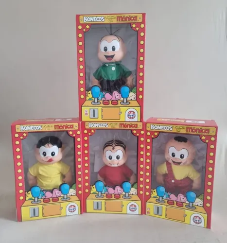 Bonecos Turma da Mônica originais