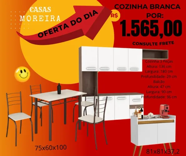 SUPER COMBO COZINHA BRANCA