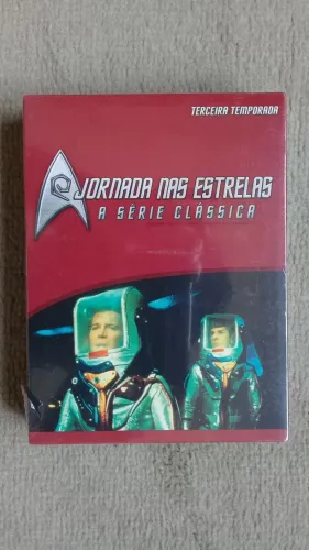 DVD Jornada nas Estrelas - A Série Clássica- Pack Lacrado  - 3ª Temporada