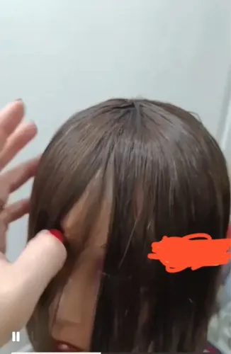 Cabelo: TOPO de cabelo preto liso