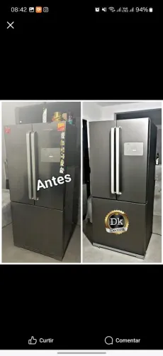 Envelopamento de geladeiras Design Elegante