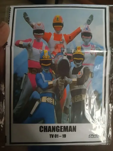 DVDs Changeman / Flashman / Maskman (Completos)