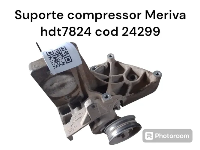 Suporte Do Compressor Chevrolet Meriva Cod 24299