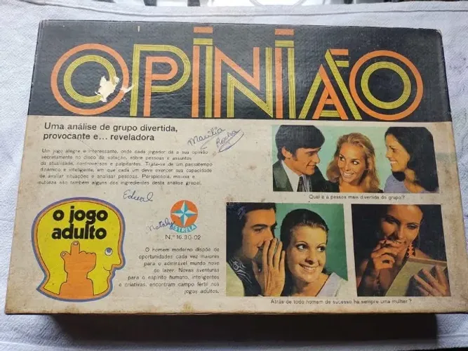 Jogo Opinião da Estrela Anos 70 Completo (Leia o anuncio)
