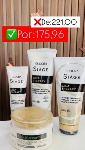 Kits Siàge disponíveis em promoção