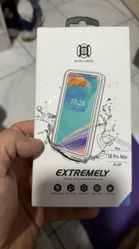 CASE DE MERGULHO PARA IPHONE 16 PRO MAX