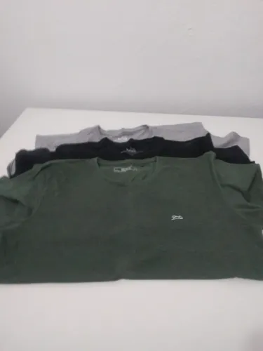 Camisetas básicas masculinas M