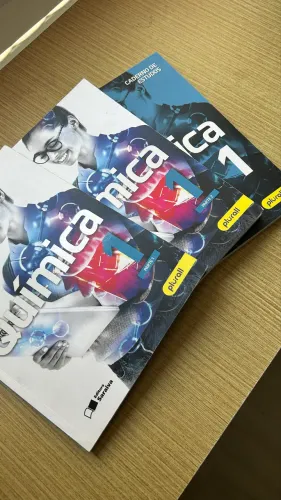 Conecte live: química - volume 1, editora Saraiva 
