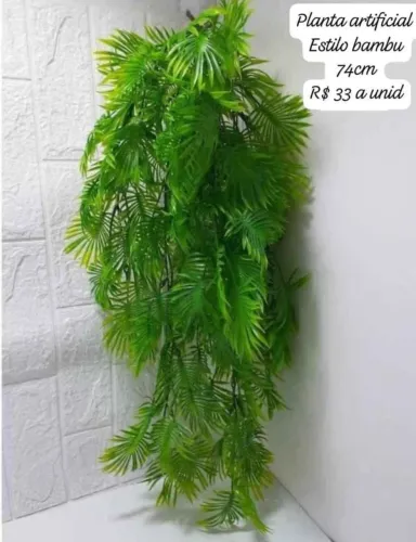 Plantas artificiais decorativas