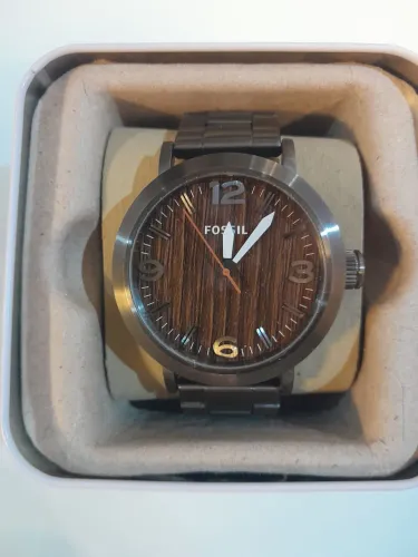 Relógio FÓSSIL Clyde JR-1366 - Original em aço inoxidável 