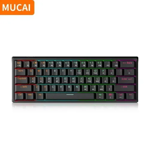 Teclado Mecânico 60% Switch Red Entrega gratis