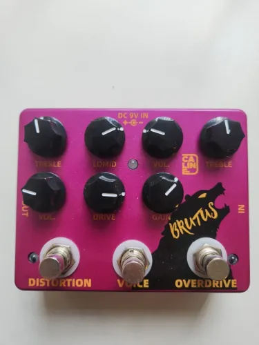 Pedal para guitarra Caline Brutus - Overdrive / Distortion