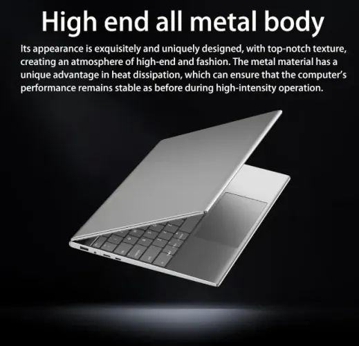 Notebook Morostron 13,5'' com Tela Touchscreen - SSD512/16GB