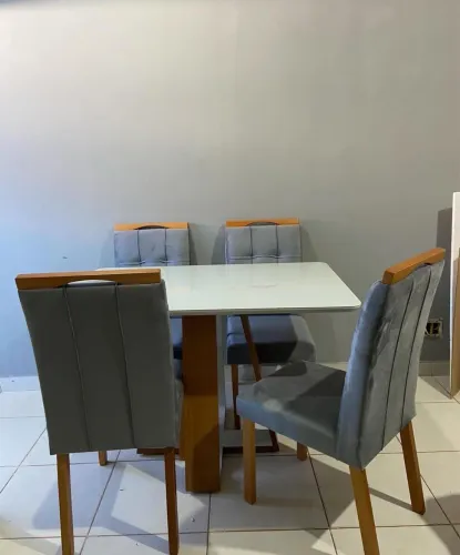 Mesa de jantar 4 cadeiras - Premium