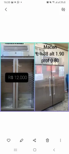 Refrigerador Expositor Dupla Porta Macon