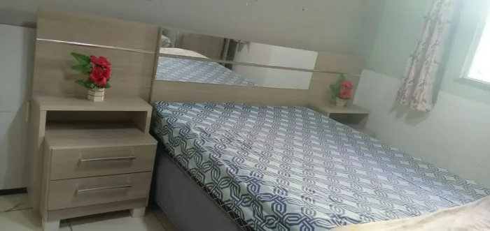 Cabeceira de cama casal box