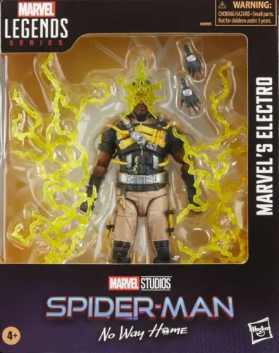 Electro Spider-man No Way Home Marvel Legends - Lacrado