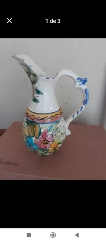 Jarro Decorativo de Cerâmica