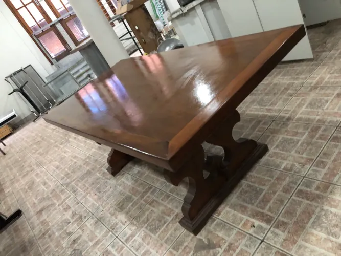 Mesa 100% mogno maciça 