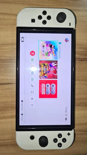 Nintendo switch Oled quase sem uso completo