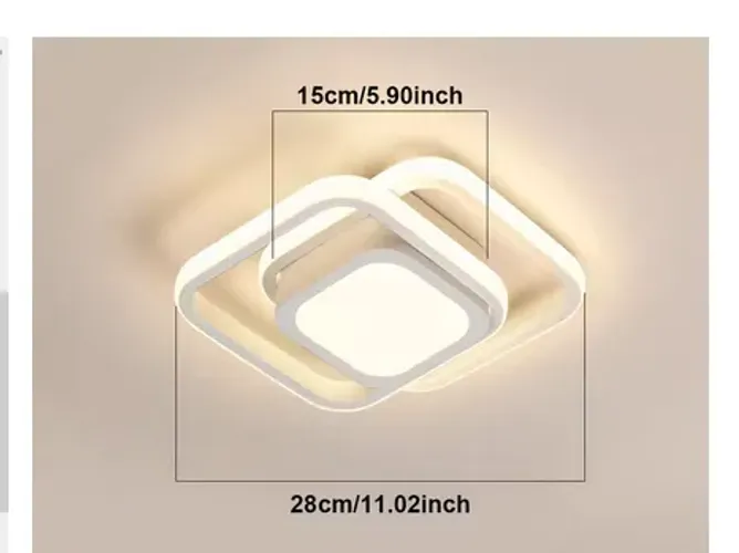 Lustre de teto LED Moderno