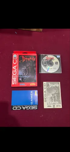 Drácula sega cd tectoy - raro nessa versão 