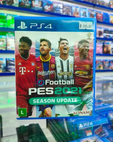 JOGO PES 21 PS4 SEMINOVO  JOGO EM PERFEITO ESTADO!