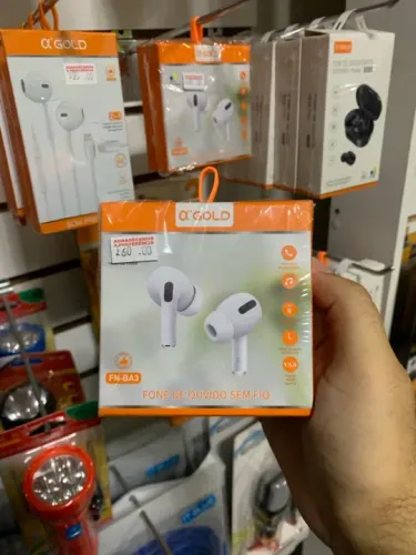 Fone de Ouvido Sem Fio - Bluetooth - Alta Qualidade