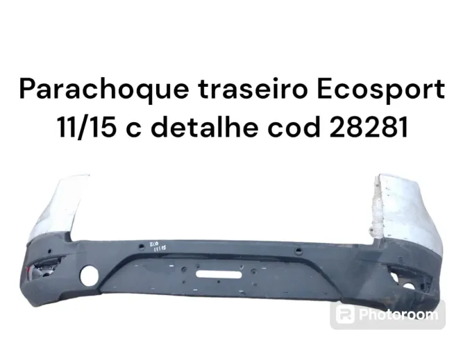 Para-choque Traseiro Ecosport 11/15