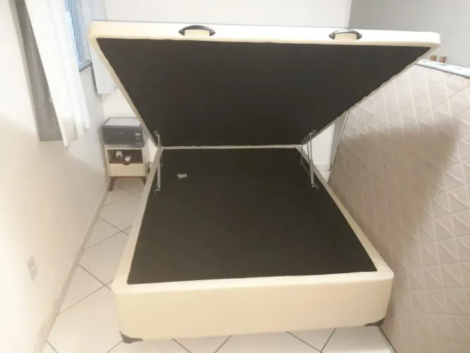 Box Baú Luckspuma Casal Blindada - Novos