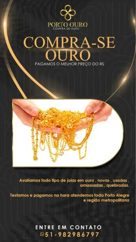 Porto ouro - avaliação de joias - melhor valor do RS