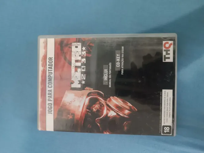Metrô 2033 mídia física PC