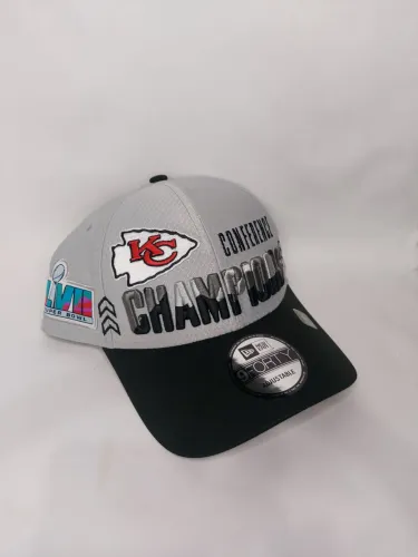 Boné Kansas City chiefs - Champions - Conferência - 9forty - Snapback - Nfl - New era