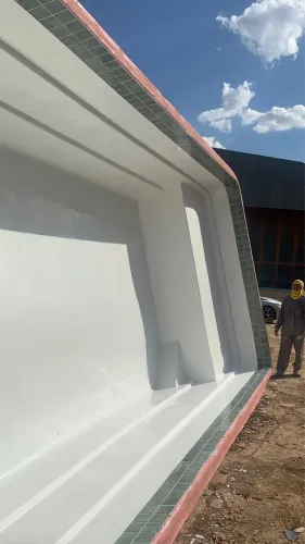Piscina de fibra