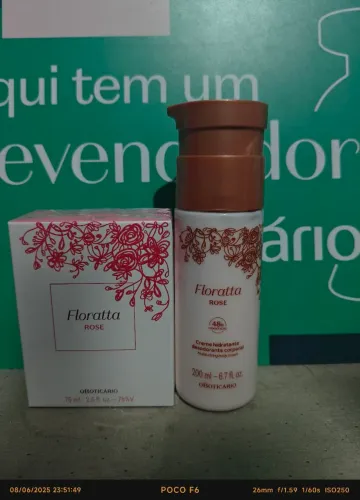 Kit Presente Floratta Rosé (Boticário)