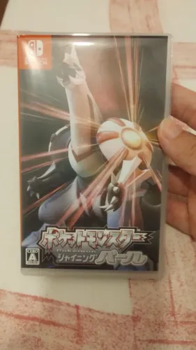 Pokémon Shining Pearl (só a capa) em japonês
