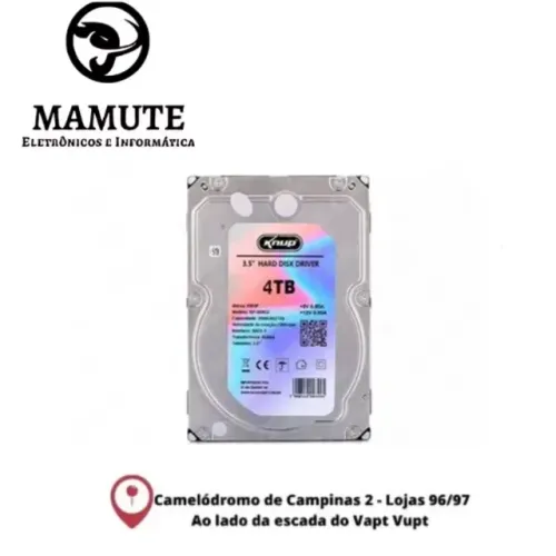 Hd Interno 4Tb Sata Pc Desktop 3.5'' Hard Disk Driver