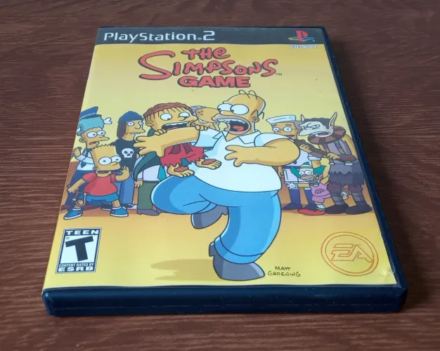 THE SIMPSONS GAME JOGO ORIGINAL PLAYSTATION 2