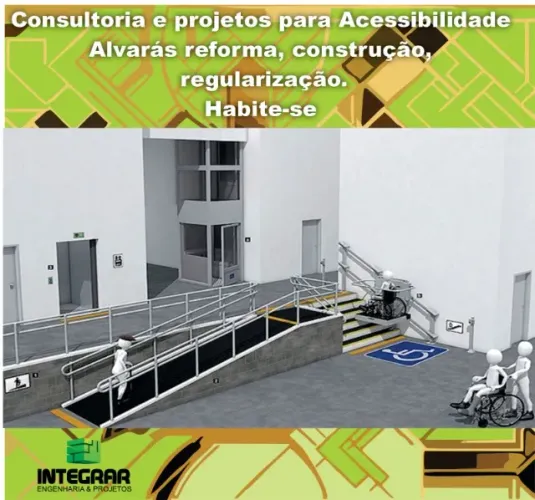Acessibilidade - Projetos, Engenharia Civil, Adequação, Alvarás
