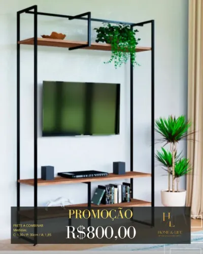 Estante estilo industrial
