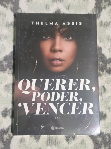 Livro Querer, Poder, Vencer de Thelma Assis - a Thelminha do (BBB)