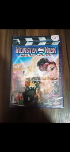 Dvd Monster High mosntros,camera ação 