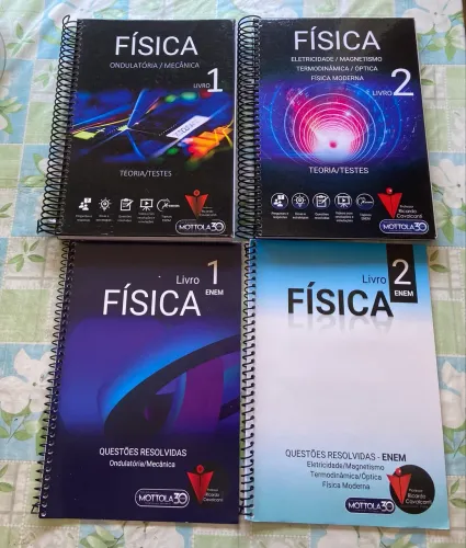 Livros de Física Usados- Enem e vestibulares