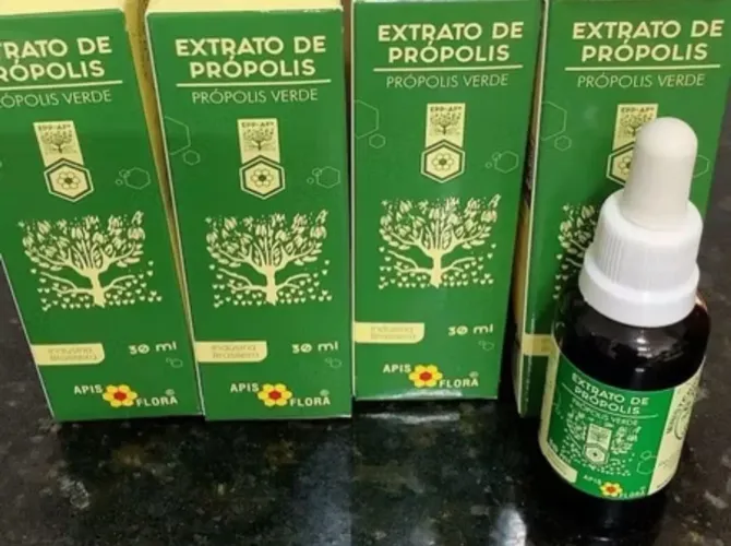 Extrato de Própolis verde c/ álcool 