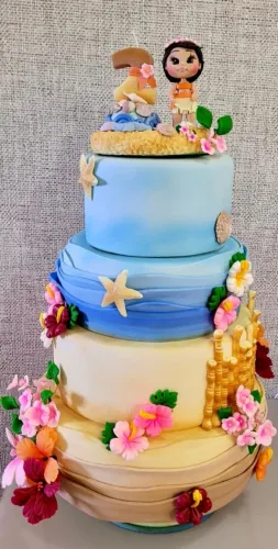 Bolo Fake Da Moana