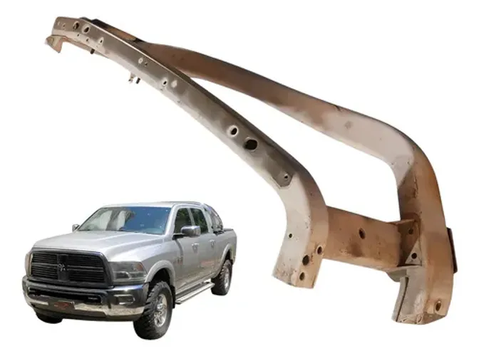 Caixa De Roda Dodge Ram 2500 6.7 2011 2012 Esquerda Cinza Metálico