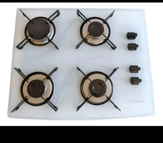 Cooktop 4 bocas Branco