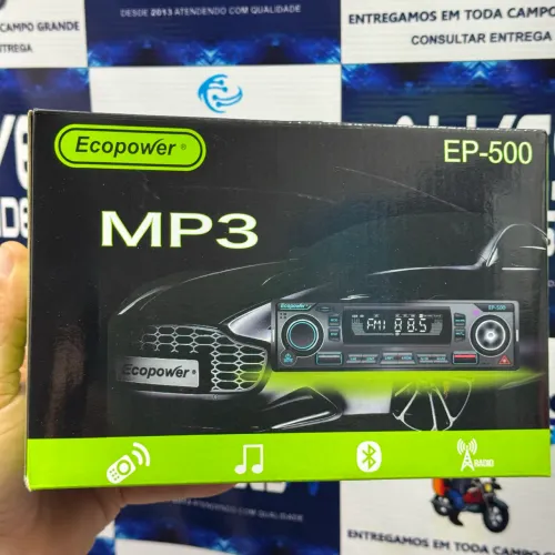Som de carro com bluetooth 2 USBs controle e chicote pra instalação.