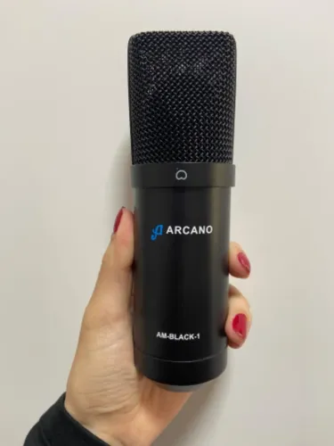 Microfone Condensador Arcano AM-Black 1