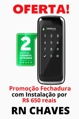 super oferta fechadura digital